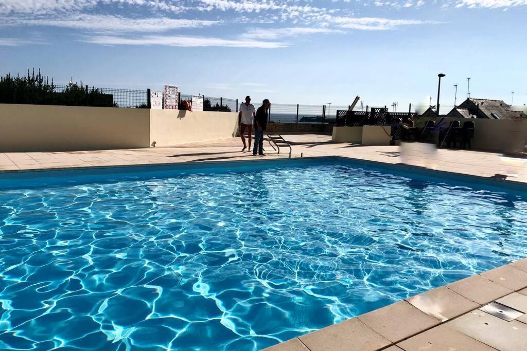 Charmant Studio A 400M De La Plage Avec Piscine Guidel Dış mekan fotoğraf